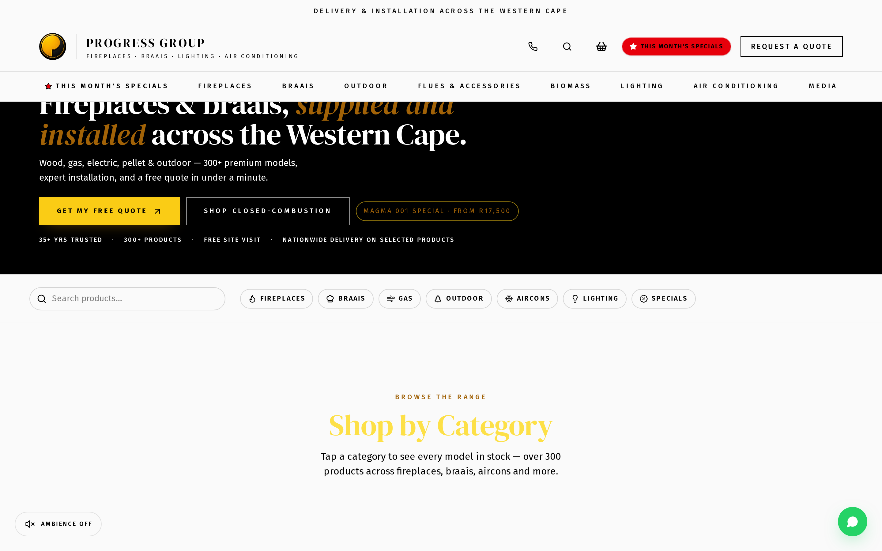 Progress Group Website preview 2